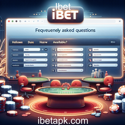 Explorando a Categoria de Perguntas Frequentes no Ibet